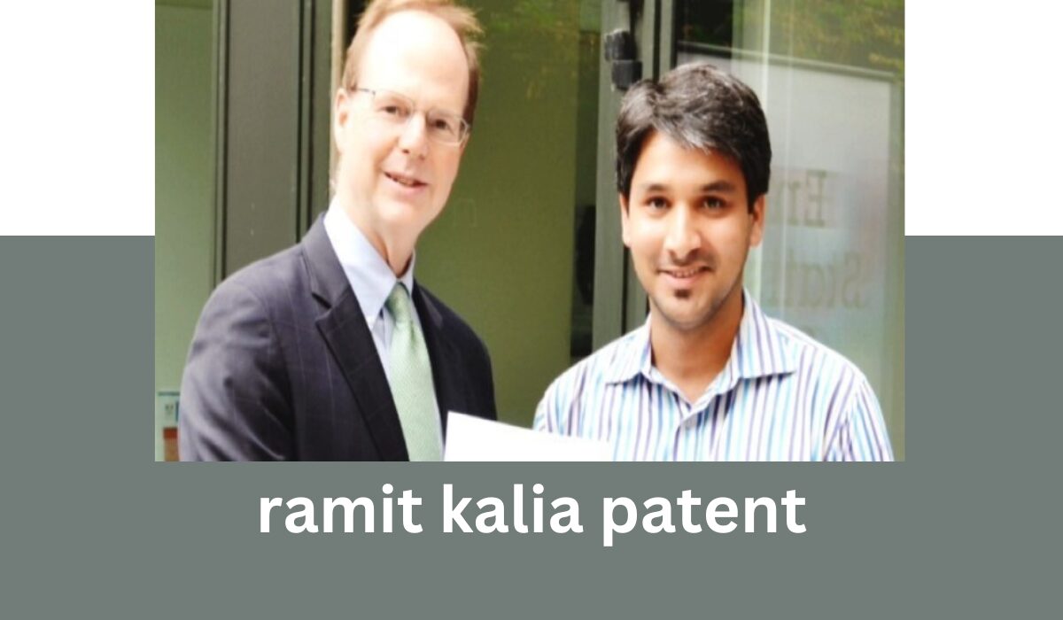 ramit kalia patent